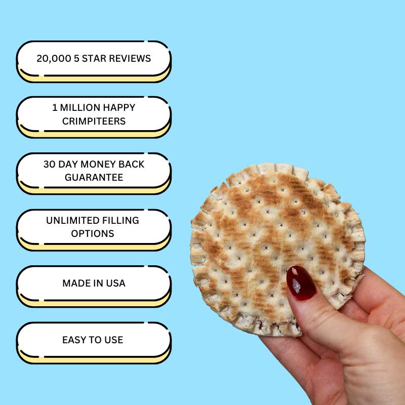 Mini CRIMPiT (4.5" flour tortillas or Thin bread)